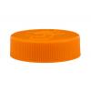 53-400 Orange CRC Flat Ribbed PP Plastic CT Jar Cap-Pulp-HS Liner-Opening Inst 53-400 Orange CRC Flat Ribbed PP Plastic CT Jar Cap-Pulp-HS Liner-Opening Inst