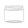 6 oz. Clear Round Single Wall 70-400 PET Plastic Jar 6 oz. Clear Round Single Wall 70-400 PET Plastic Jar