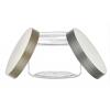 6 oz. Clear Round Single Wall 70-400 PET Plastic Jar-Colored Lid 6 oz. Clear Round Single Wall 70-400 PET Plastic Jar-Colored Lid