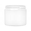 2.5 oz White Matte PP Plastic Double Wall 63-400 Round Jar Square Base 2.5 oz White Matte PP Plastic Double Wall 63-400 Round Jar Square Base