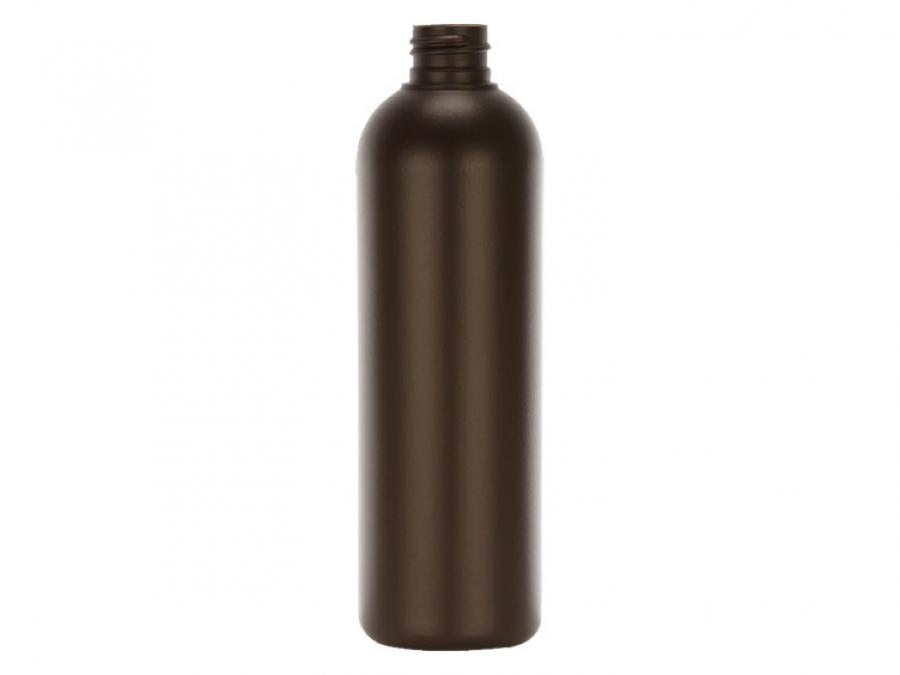 8oz Clear PET Plastic Cylinder Bottle 24-410 - Liquid Bottles LLC