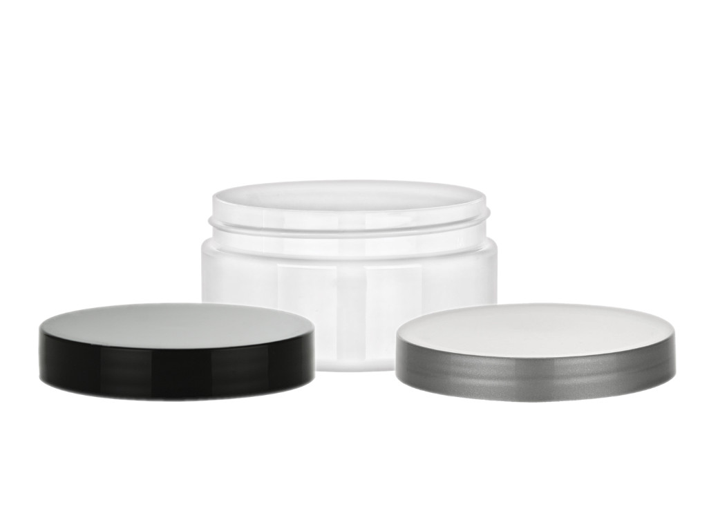 16 oz. Clear Square PET Plastic Jar (63-400)