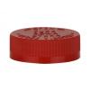 45-400 Red CRC Ribbed Non Dispensing PP Bottle-Jar Cap-PS Liner-Open Instruct