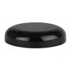 89-400 Black Dome Smooth Non Dispensing PP Plastic Liner-less Jar Cap (Taral)