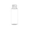 1 oz. Clear 20-410 Cylinder Round PET (BPA Free) Plastic Bottle (King)