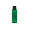 1 oz. Green 20-410 Round Bullet PET (BPA Free) Translucent Plastic Bottle-CRC Dropper Cap