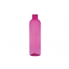 8 oz. Pink 24-410 PET (BPA Free) Semi-Translucent Bullet Round Plastic Bottle (Silgan)