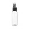 1 oz. Clear 20-410 PET Round Bullet (BPA Free) Plastic Bottle-FM Sprayer