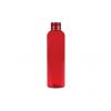 2 oz. Cranberry Red 20-410 Semi-Translucent PET (BPA Free) Plastic Round Bullet Bottle-Pump or Sprayer (Silgan)-Stock