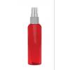 2 oz. Cranberry Red 20-410 Semi-Translucent PET (BPA Free) Plastic Round Bullet Bottle-FM Sprayer (Silgan)