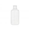 3 oz. White Boston Round 24-410 HDPE Opaque Slightly Squeezable Plastic Bottle-Tincture-White FM Sprayer