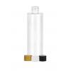 6 oz. White 24-410 PET Cylinder Round Opaque Plastic Bottle-Gloss Finish-CT Cap