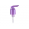 24-415 Lavender Pearl PP Plastic Lotion-Soap Pump-Lock-Down-2 cc OP-11 in. DT