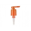 24-415 Orange Translucent Plastic Lotion Pump-Lock-Down-2 cc OP-11 in. DT