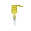 28-410 Yellow Plastic Lotion-Soap Pump-Lock Down Shower Proof Head-4 cc Output-9 1/16 in. DT